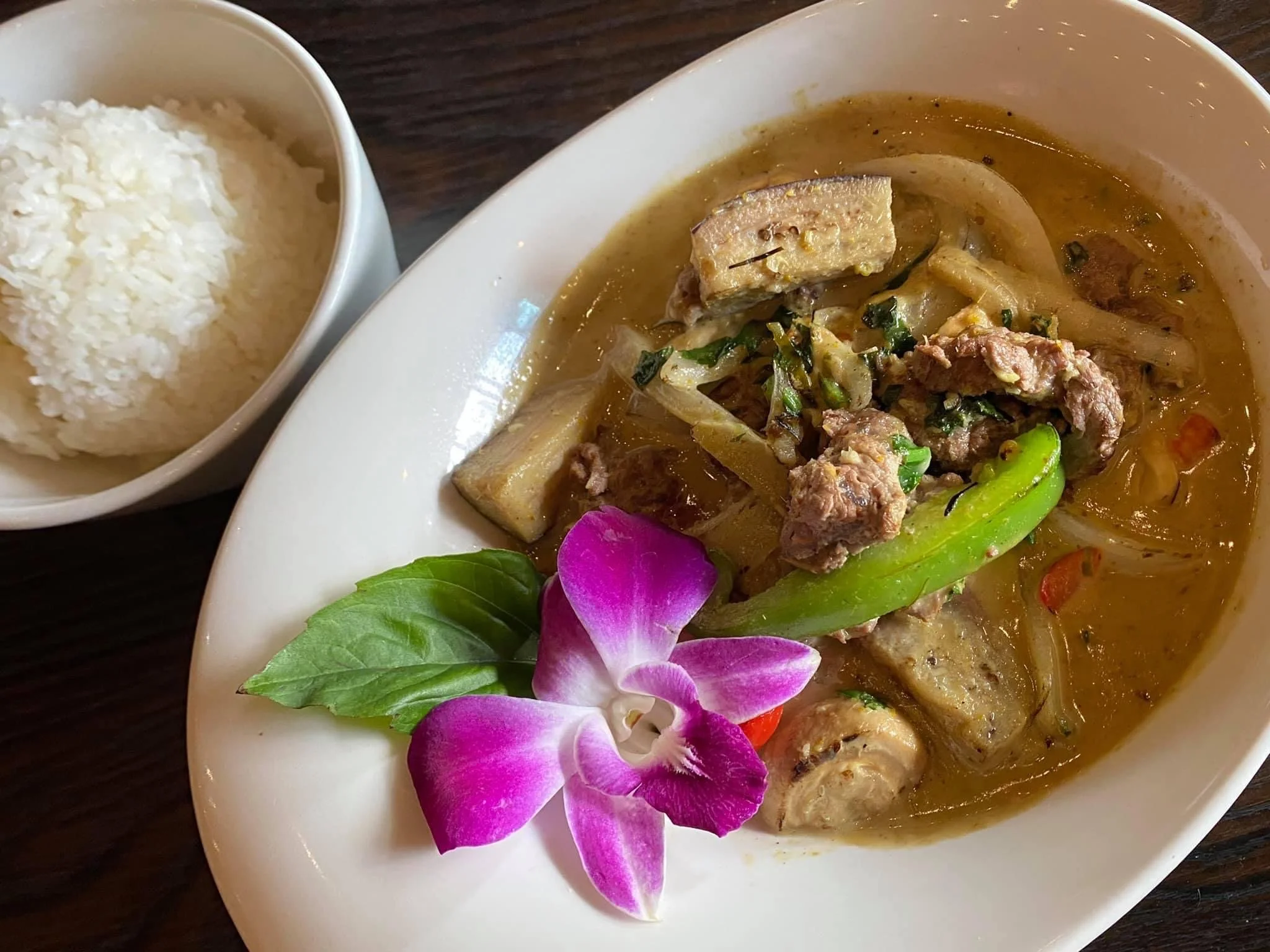 Filet Mignon Green Curry